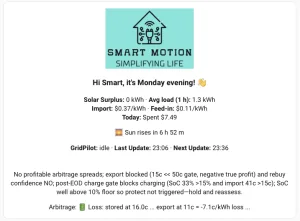 GridPilot Power Plant Dashboard
