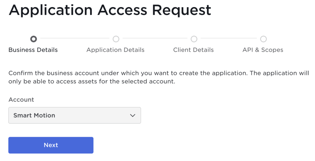 Tesla Application Access Request